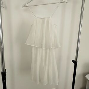 White Romper Bridal